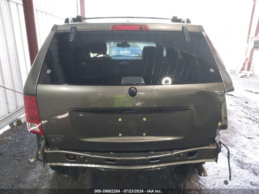 2006 Jeep Grand Cherokee Limited VIN: 1J4HS58N16C111376 Lot: 39882284