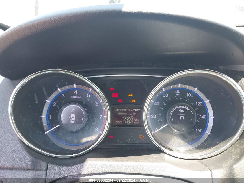 2013 Hyundai Sonata Limited VIN: 5NPEC4AC1DH546232 Lot: 39882294