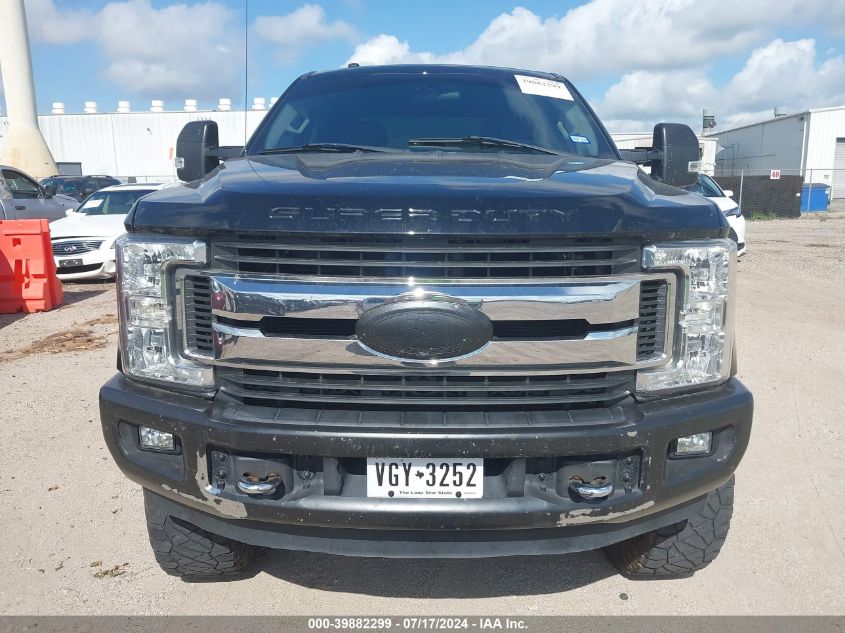 2018 Ford F250 Super Duty VIN: 1FT7W2BT4JEB18427 Lot: 39882299