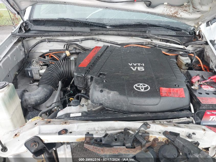 2007 Toyota Tacoma Access Cab VIN: 5TEUU42NX7Z384241 Lot: 39882316