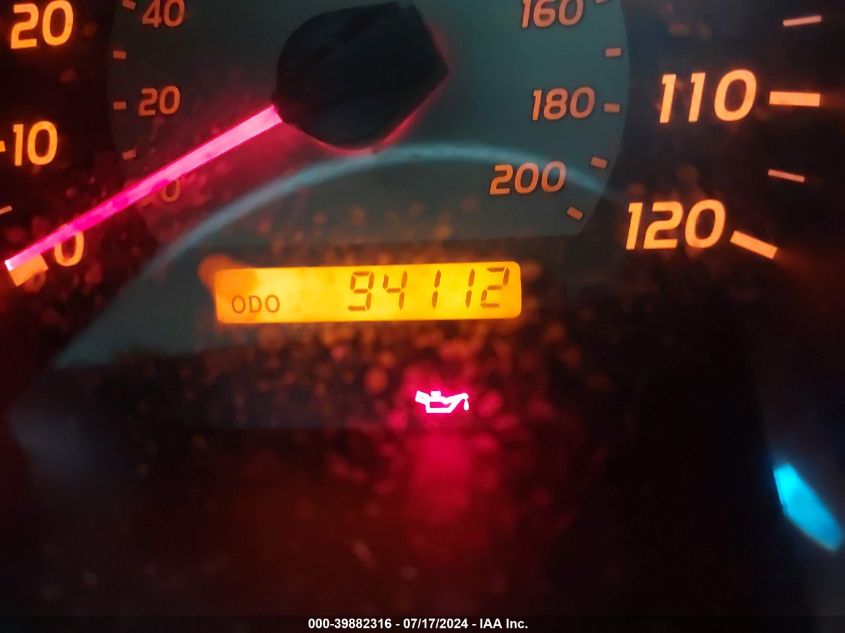 2007 Toyota Tacoma Access Cab VIN: 5TEUU42NX7Z384241 Lot: 39882316