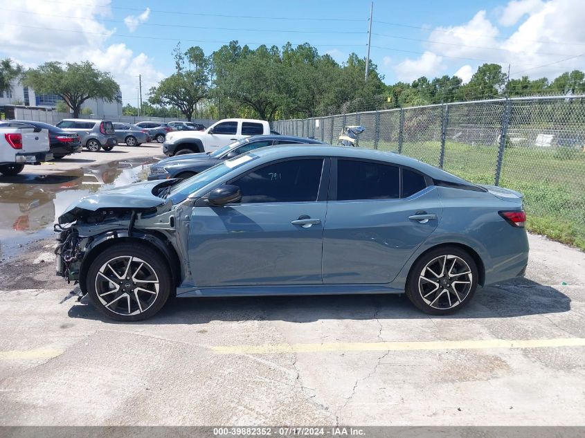 2024 Nissan Sentra Sr VIN: 3N1AB8DV1RY261937 Lot: 39882352