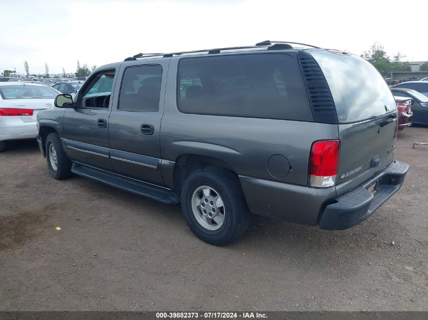 2002 Chevrolet Suburban C1500 VIN: 3GNEC16T82G173128 Lot: 39882373