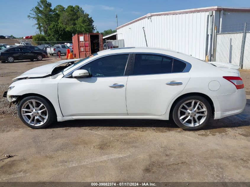 2009 Nissan Maxima 3.5 Sv VIN: 1N4AA51E99C802900 Lot: 39882374