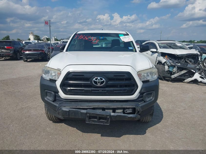 2017 Toyota Tacoma Sr VIN: 5TFRX5GN3HX084089 Lot: 39882393