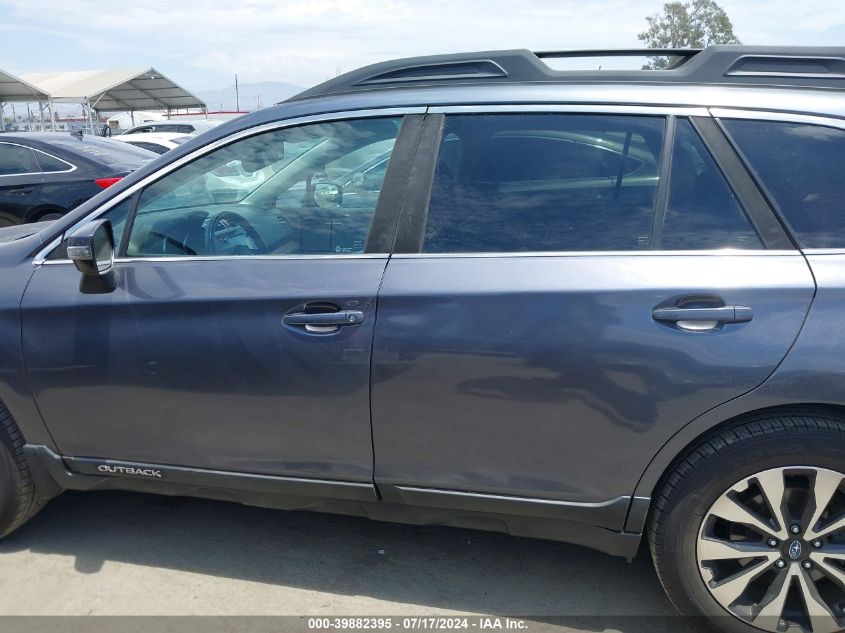 2017 Subaru Outback 2.5I Limited VIN: 4S4BSANC6H3333059 Lot: 39882395