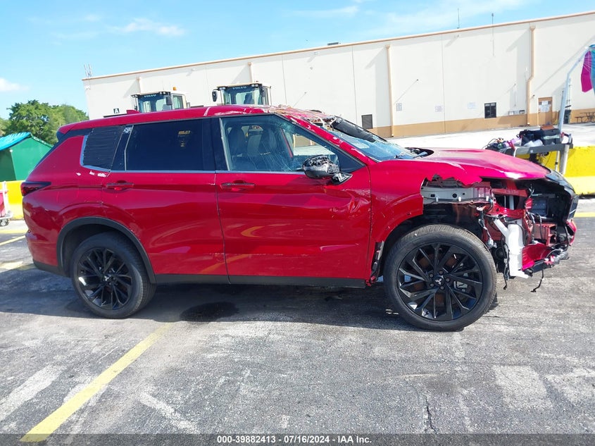 2024 Mitsubishi Outlander Se/Black Edition VIN: JA4J3VA89RZ004323 Lot: 39882413