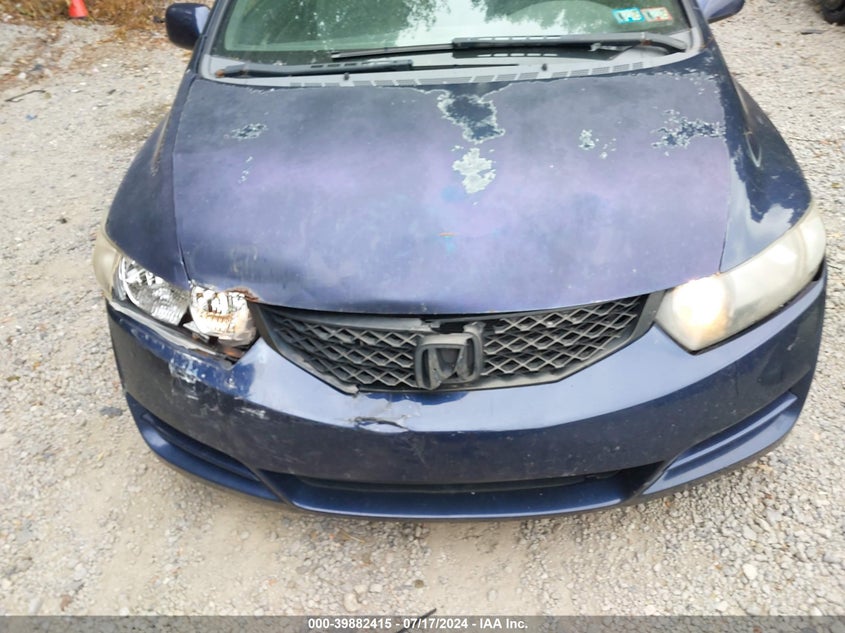 2010 Honda Civic Ex VIN: 2HGFG1B85AH510311 Lot: 39882415