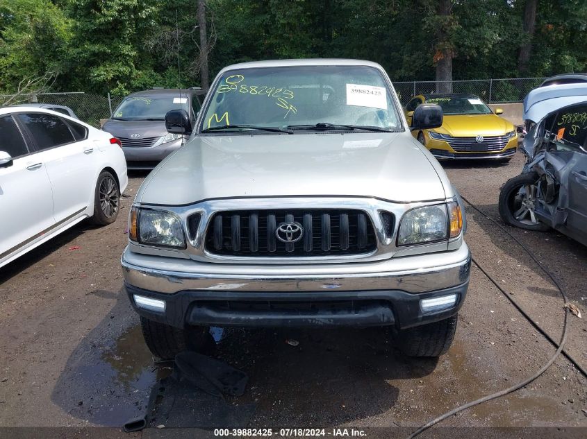 2004 Toyota Tacoma Base V6 VIN: 5TEWN72N24Z328023 Lot: 39882425