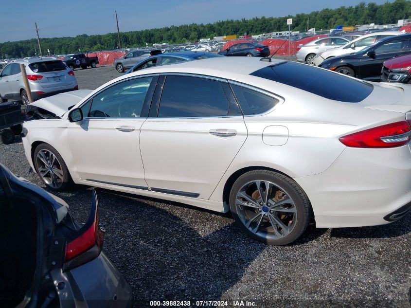 2017 Ford Fusion Titanium VIN: 3FA6P0D97HR185020 Lot: 39882438