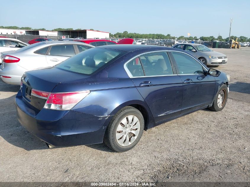 2011 Honda Accord Lx VIN: 1HGCP2F30BA148525 Lot: 39882454