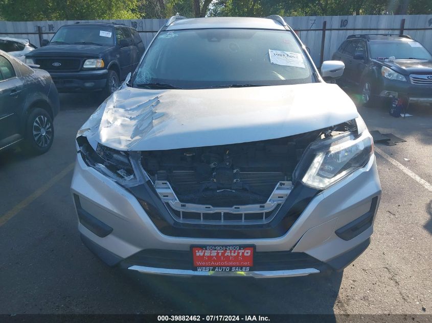 2019 Nissan Rogue Sv VIN: KNMAT2MV5KP526406 Lot: 39882462