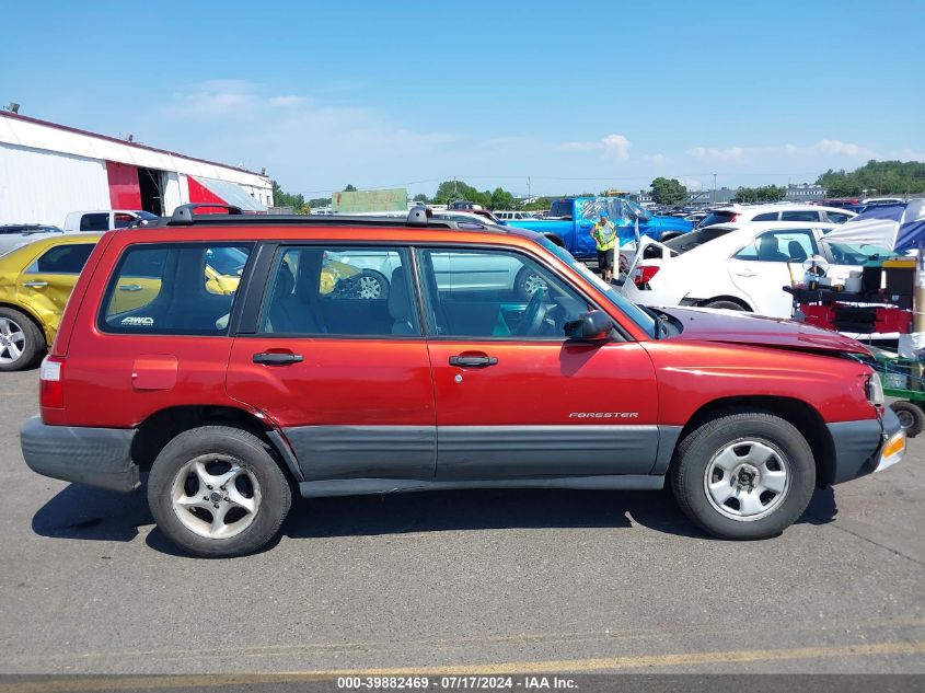 2002 Subaru Forester L VIN: JF1SF63562H730877 Lot: 39882469