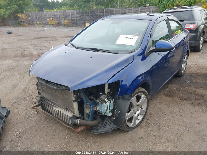 2012 Chevrolet Sonic 1Lz VIN: 1G1JF5SB6C4207710 Lot: 39882481