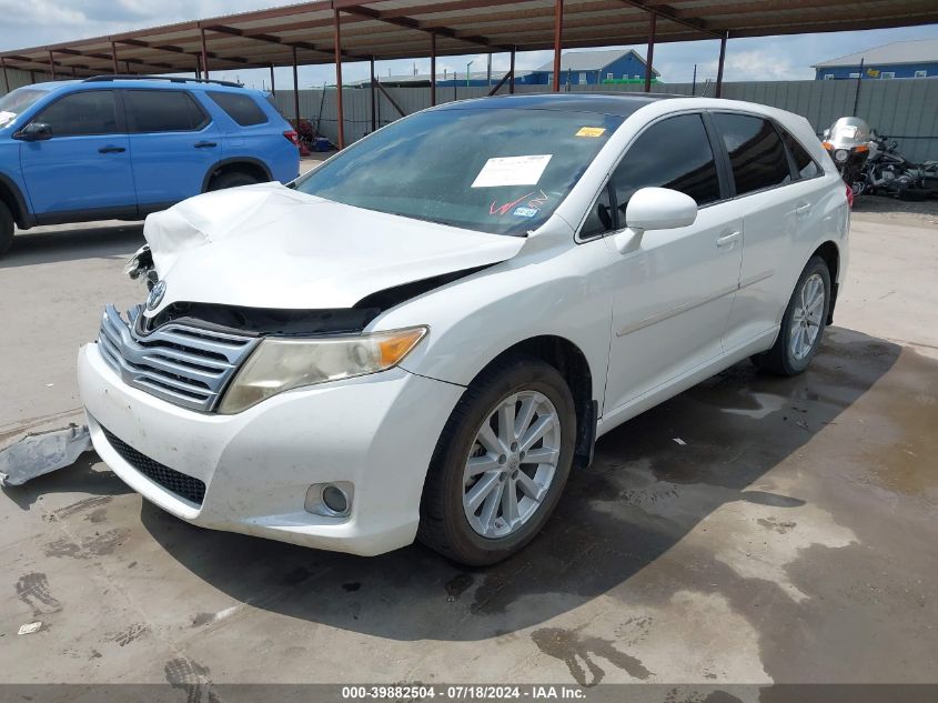 2010 Toyota Venza VIN: 4T3ZA3BB1AU027130 Lot: 39882504