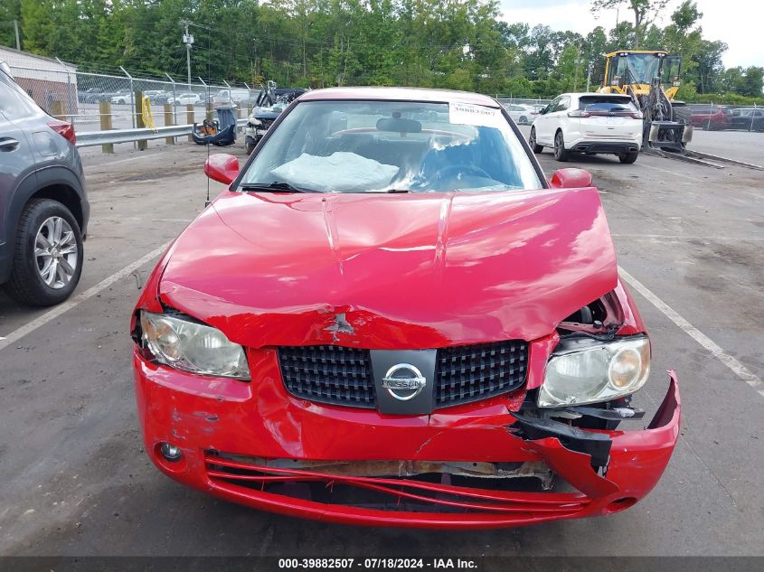 2006 Nissan Sentra 1.8S VIN: 3N1CB51D56L527200 Lot: 39882507