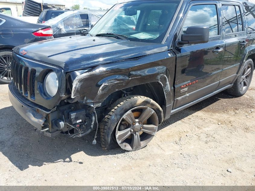 2016 Jeep Patriot 75Th Anniversary VIN: 1C4NJPBB5GD699395 Lot: 39882513