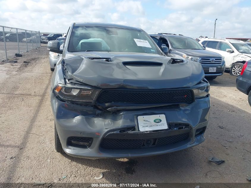 2019 Dodge Durango R/T Rwd VIN: 1C4SDHCT9KC721761 Lot: 39882516