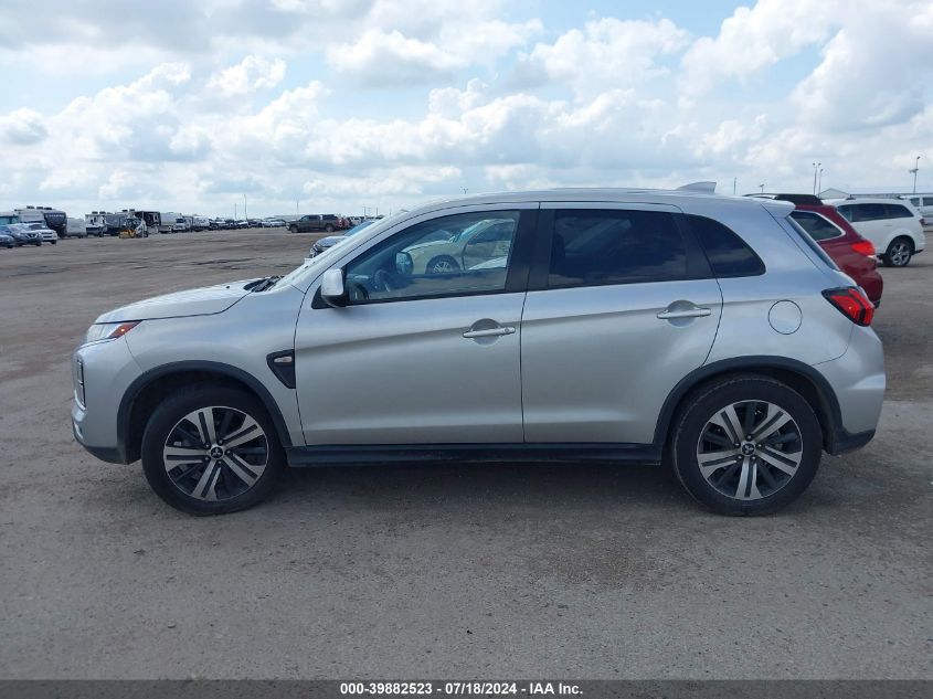 2020 Mitsubishi Outlander Sport 2.0 Es VIN: JA4AP3AU6LU016570 Lot: 39882523