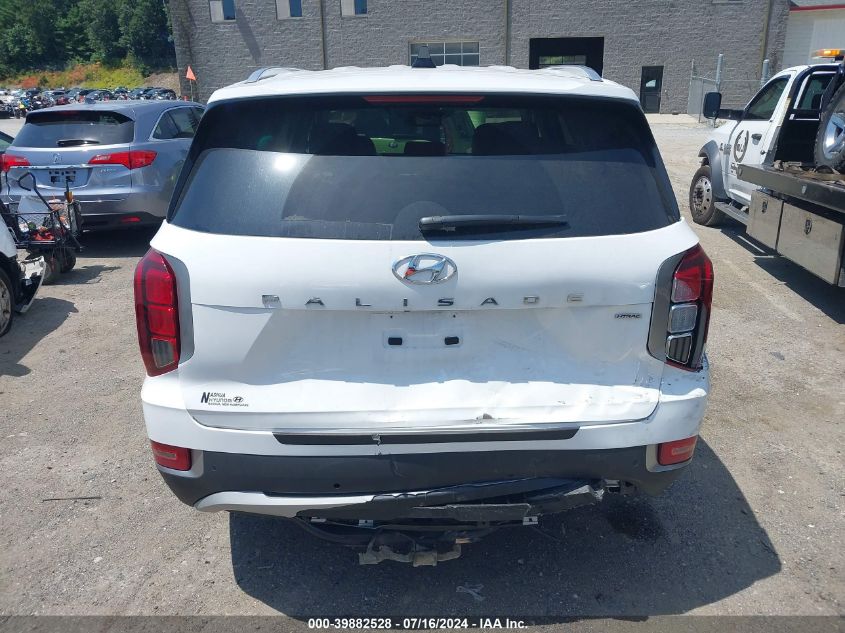 2022 Hyundai Palisade Sel VIN: KM8R4DHE5NU401249 Lot: 39882528