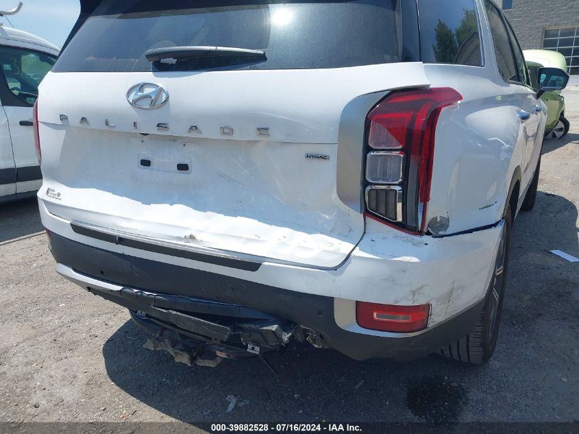 2022 Hyundai Palisade Sel VIN: KM8R4DHE5NU401249 Lot: 39882528