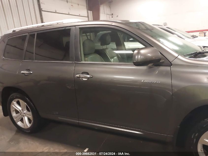 2010 Toyota Highlander Limited V6 VIN: JTEDK3EH6A2157433 Lot: 39882531