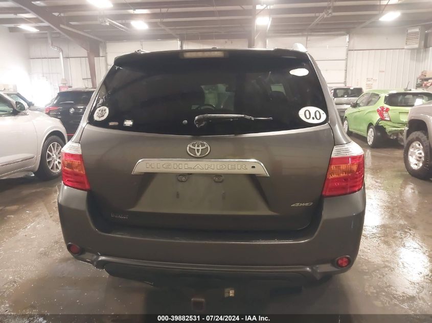 2010 Toyota Highlander Limited V6 VIN: JTEDK3EH6A2157433 Lot: 39882531