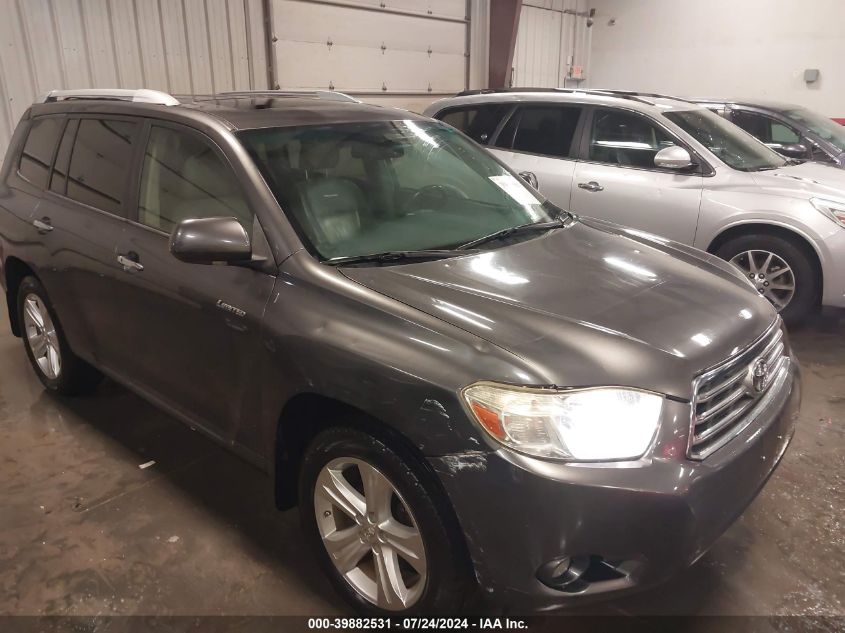 2010 Toyota Highlander Limited V6 VIN: JTEDK3EH6A2157433 Lot: 39882531