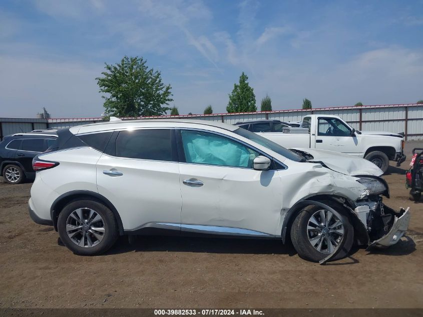 2017 Nissan Murano S/Sl/Sv/Platinum VIN: 5N1AZ2MG7HN138688 Lot: 39882533