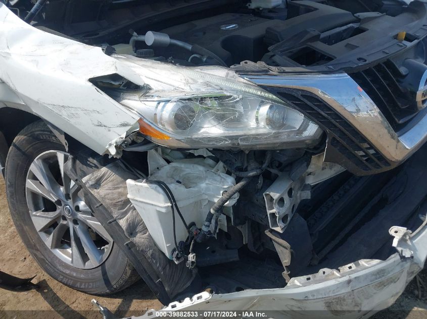 2017 Nissan Murano S/Sl/Sv/Platinum VIN: 5N1AZ2MG7HN138688 Lot: 39882533