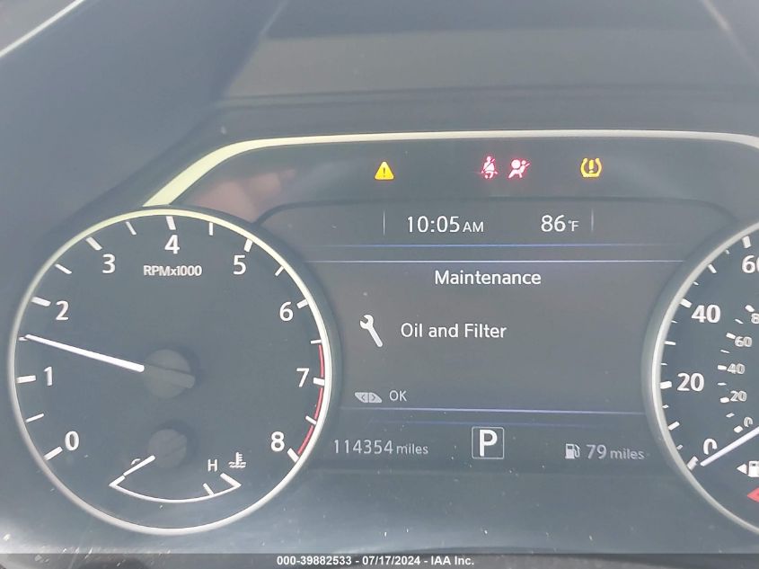 2017 Nissan Murano S/Sl/Sv/Platinum VIN: 5N1AZ2MG7HN138688 Lot: 39882533