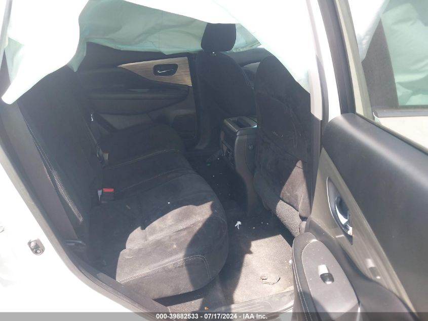 2017 Nissan Murano S/Sl/Sv/Platinum VIN: 5N1AZ2MG7HN138688 Lot: 39882533