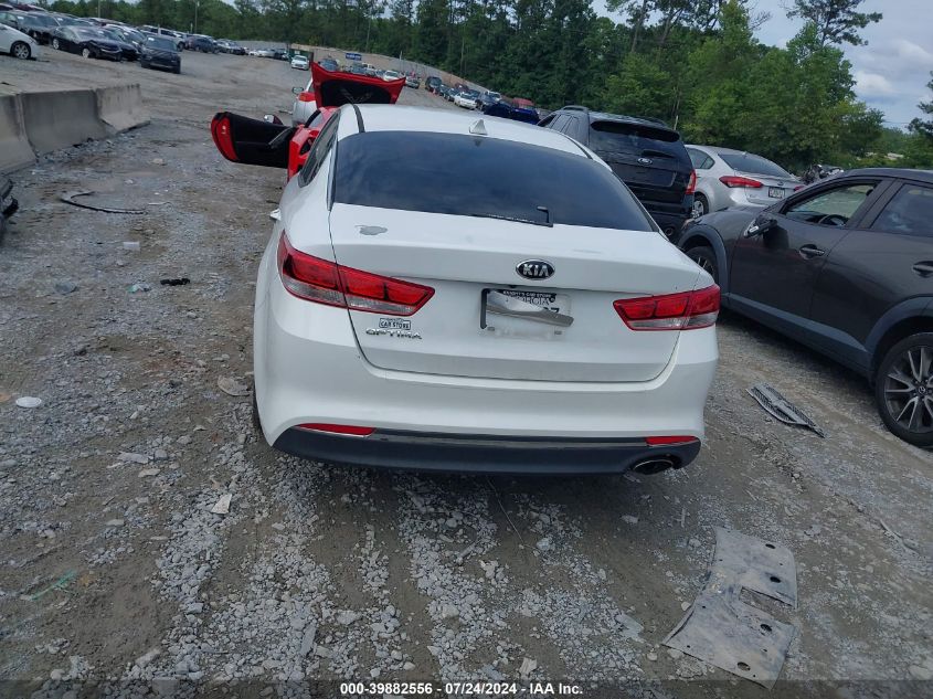 2016 Kia Optima Lx VIN: 5XXGT4L39GG004902 Lot: 39882556