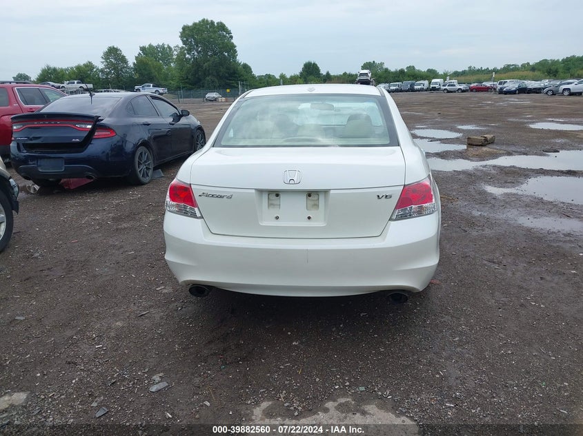 2010 Honda Accord 3.5 Ex-L VIN: 1HGCP3F88AA008626 Lot: 39882560