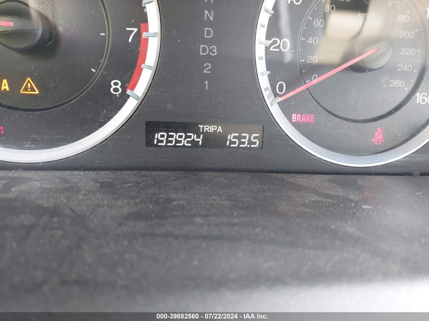 2010 Honda Accord 3.5 Ex-L VIN: 1HGCP3F88AA008626 Lot: 39882560