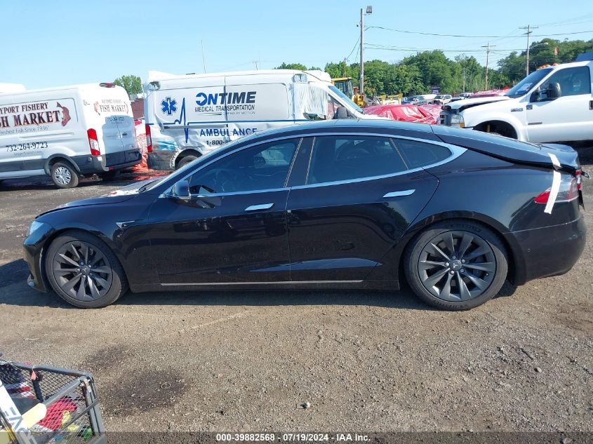 2017 Tesla Model S 100D/60D/75D/90D/P100D VIN: 5YJSA1E27HF210744 Lot: 39882568