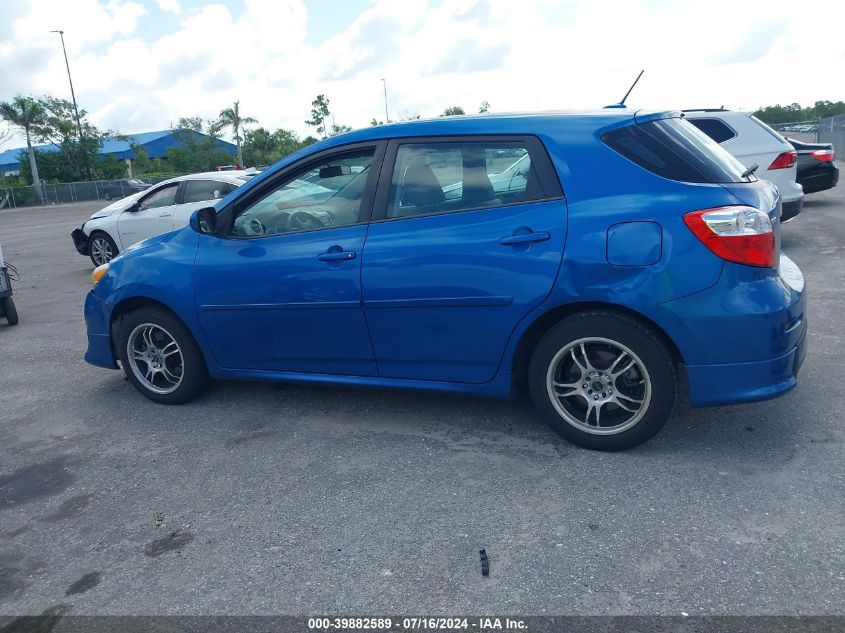 2009 Toyota Matrix S VIN: 2T1KE40E09C027442 Lot: 39882589