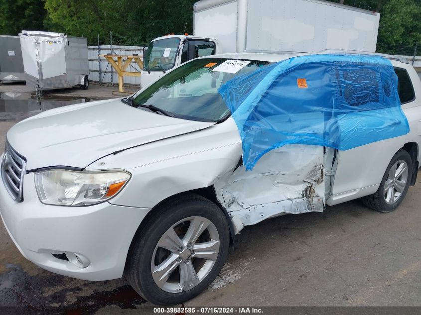 2008 Toyota Highlander Limited VIN: JTEES42A682074368 Lot: 39882595