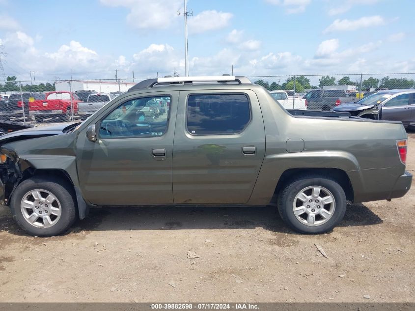 2006 Honda Ridgeline Rts VIN: 2HJYK16416H507504 Lot: 39882598