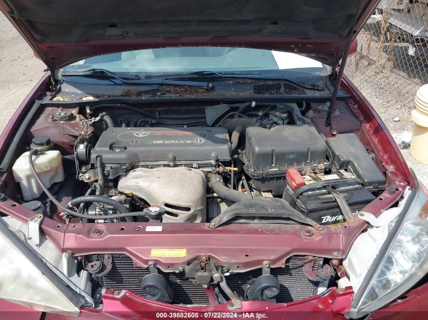 2004 Toyota Camry Le VIN: 4T1BE32K34U311765 Lot: 39882605