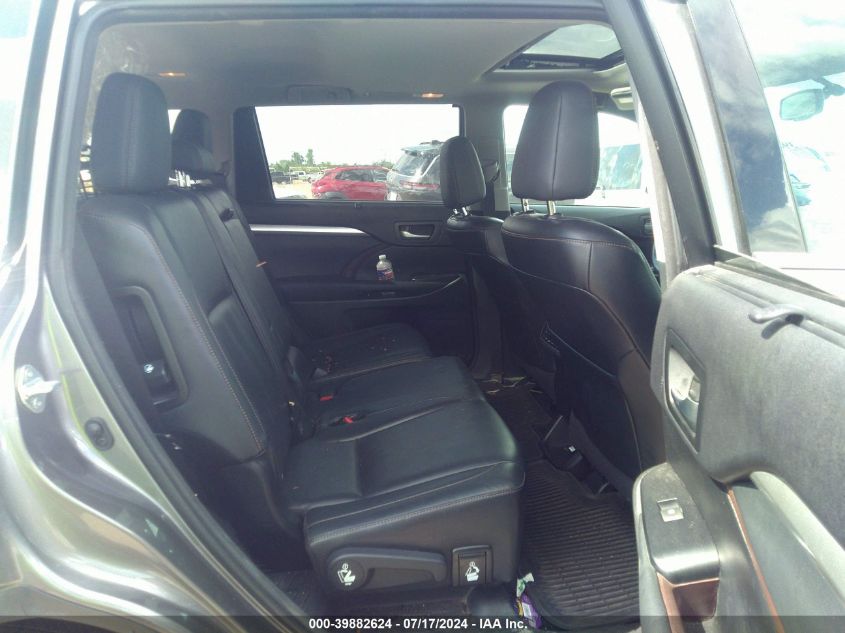 2015 Toyota Highlander Xle V6 VIN: 5TDKKRFH1FS093038 Lot: 39882624