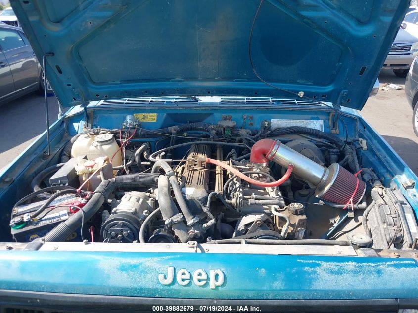 1993 Jeep Cherokee Sport VIN: 1J4FJ68S4PL588892 Lot: 39882679