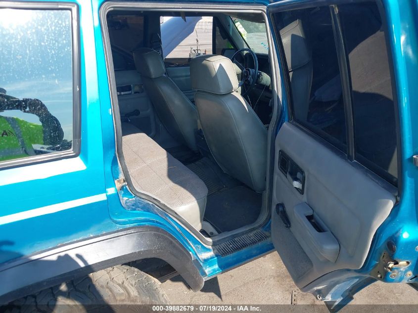 1993 Jeep Cherokee Sport VIN: 1J4FJ68S4PL588892 Lot: 39882679