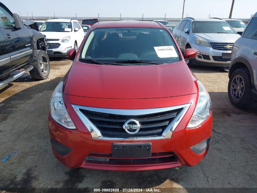 2019 Nissan Versa 1.6 S+ VIN: 3N1CN7AP8KL809421 Lot: 39882688