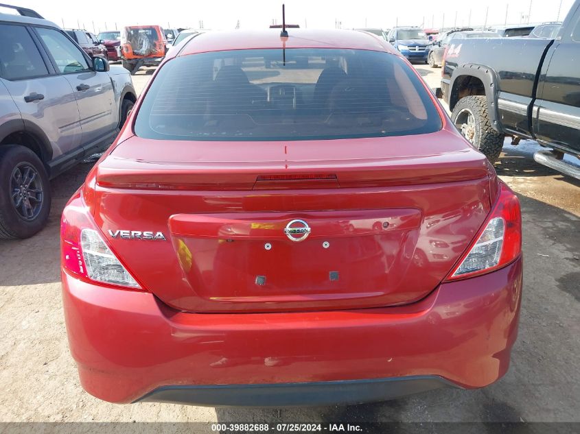 2019 Nissan Versa 1.6 S+ VIN: 3N1CN7AP8KL809421 Lot: 39882688