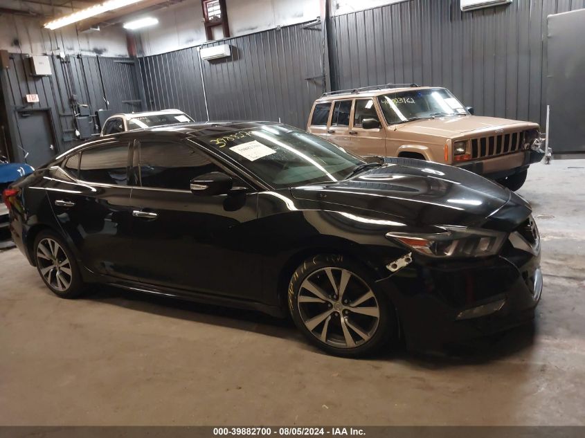 2017 Nissan Maxima 3.5 Sl VIN: 1N4AA6AP9HC366183 Lot: 39882700