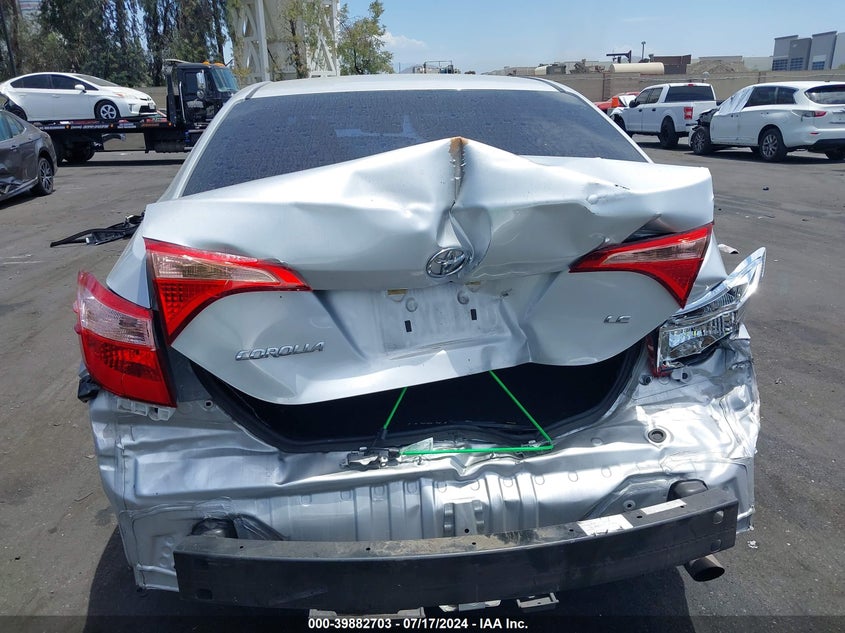2018 TOYOTA COROLLA LE - 5YFBURHE9JP761523
