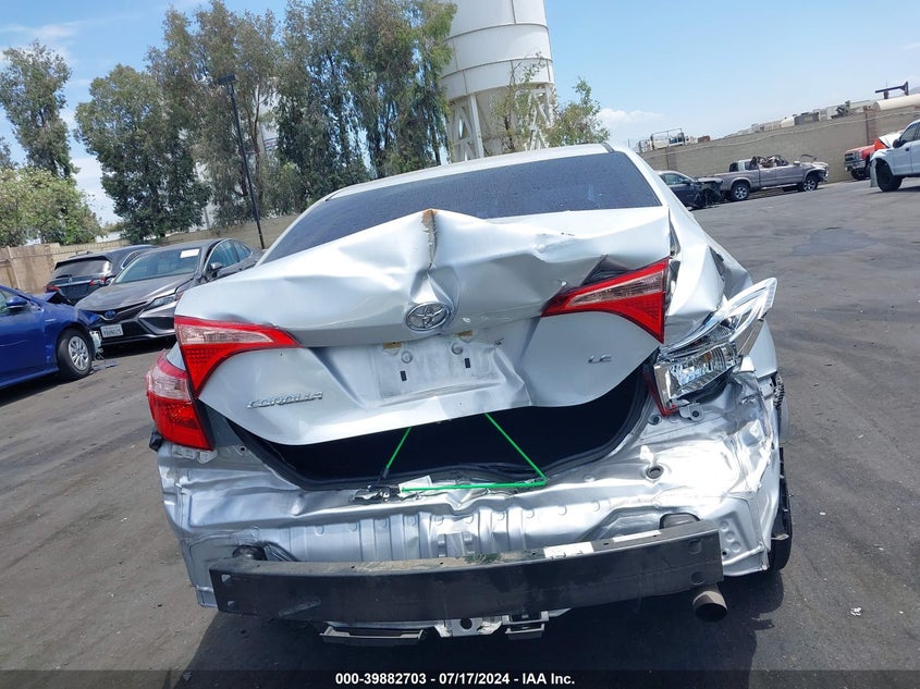 2018 TOYOTA COROLLA LE - 5YFBURHE9JP761523