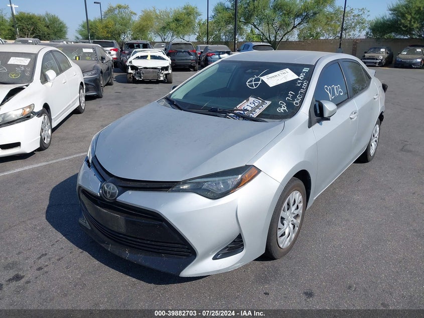 2018 TOYOTA COROLLA LE - 5YFBURHE9JP761523