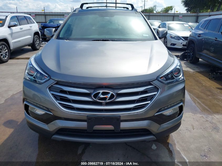 2018 Hyundai Santa Fe Sport 2.4L VIN: 5NMZU3LB9JH100853 Lot: 39882719